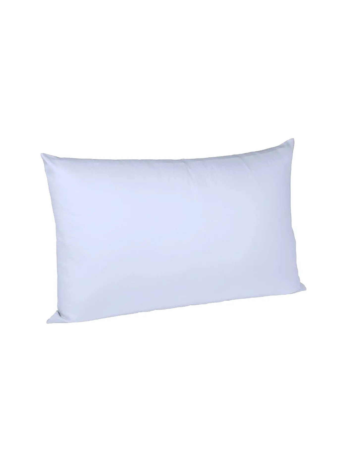 FLEURESSE | Satin-Kissenbezug "Royal Uni" 2-er 40x80cm (Hellblau) | hellblau