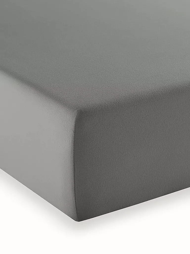 FLEURESSE | Spannleintuch "Elasto Comfort" 100x200cm (Grau) | grau