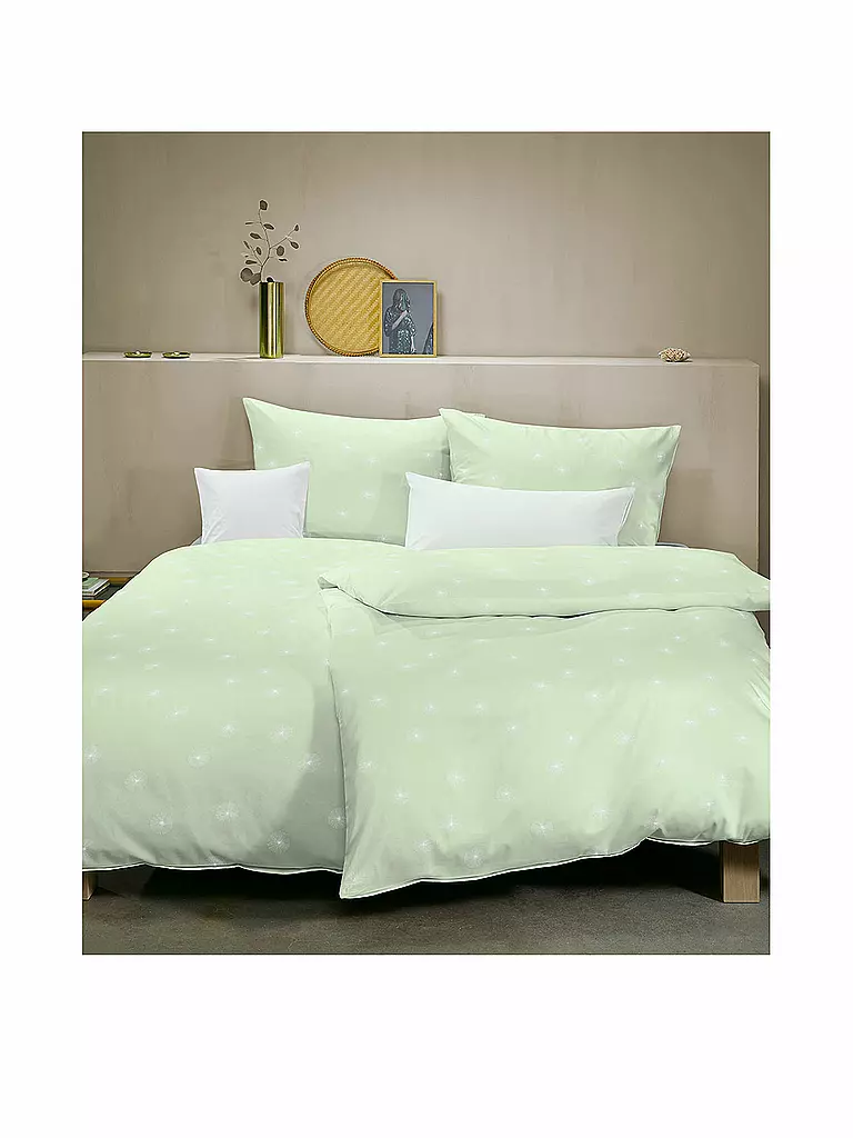 FLEURESSE | Tencel Bettwäsche Dream Deluxe 70x90cm / 140x200cm Aloe | mint