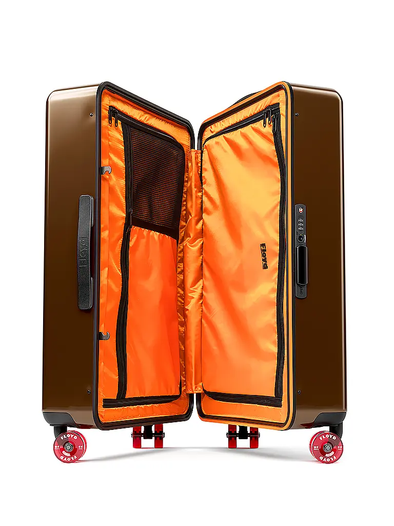 FLOYD | Trolley CHECK-IN 70cm Bronco Brown | braun