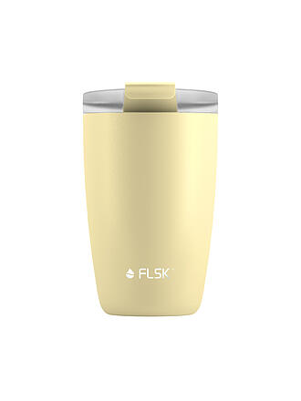 FLSK | Isolierbecher - Thermosbecher CUP Coffee to go-Becher 0,35l Lemon