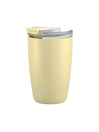 FLSK | Isolierbecher - Thermosbecher CUP Coffee to go-Becher 0,35l Lemon