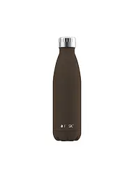 FLSK | Isolierflasche - Thermosflasche 0,5l Edelstahl Stainless | Braun