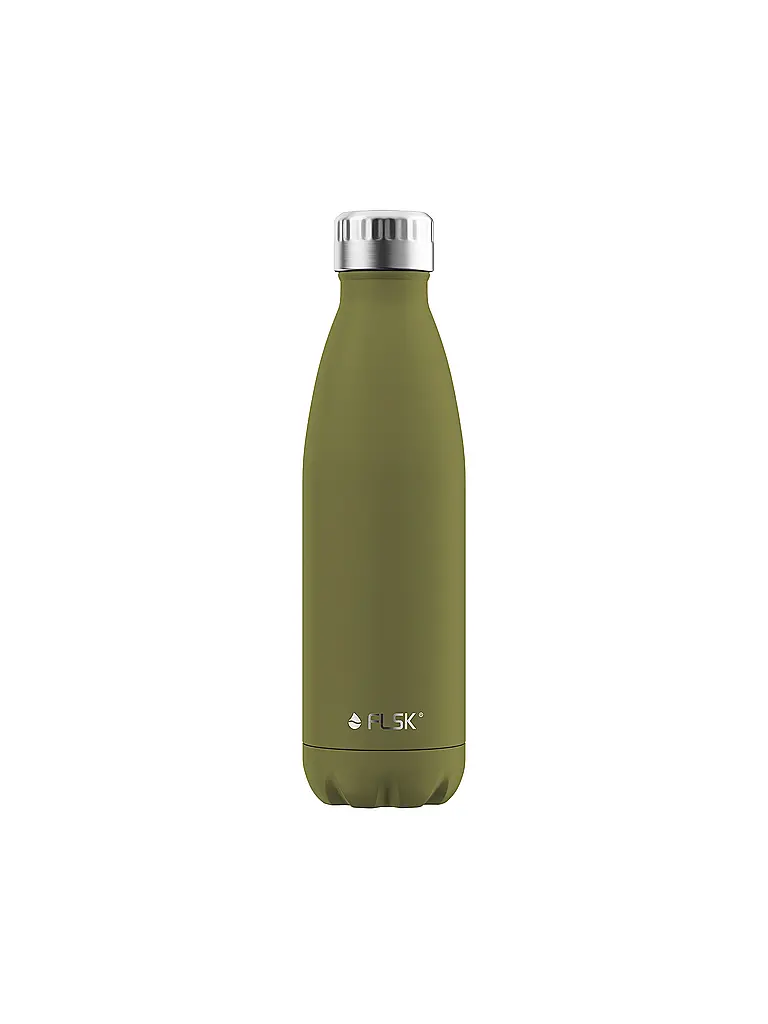 FLSK | Isolierflasche - Thermosflasche 0,5l Edelstahl Olive | olive