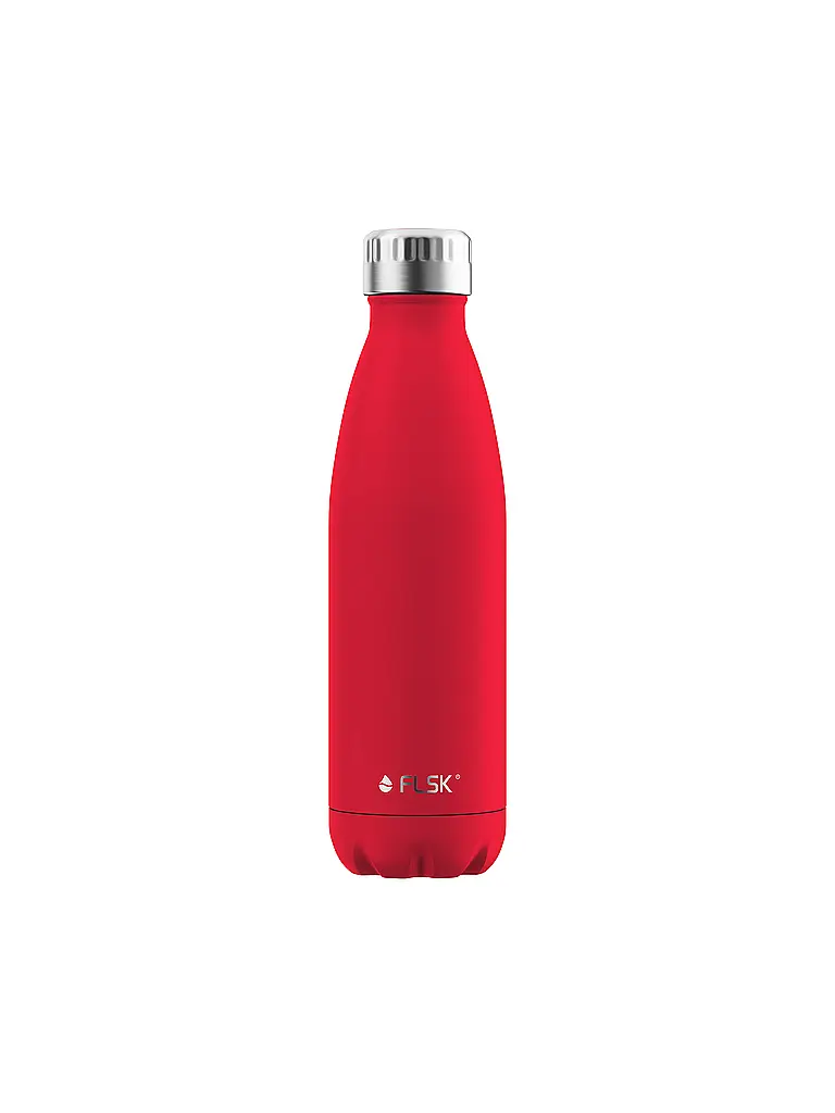 FLSK | Isolierflasche - Thermosflasche 0,5l Edelstahl Red | Rot