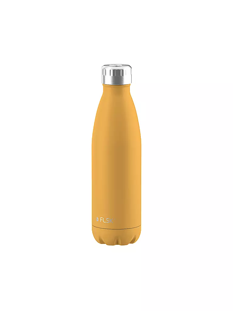 FLSK | Isolierflasche - Thermosflasche 0,5l Edelstahl Sunrise | gelb