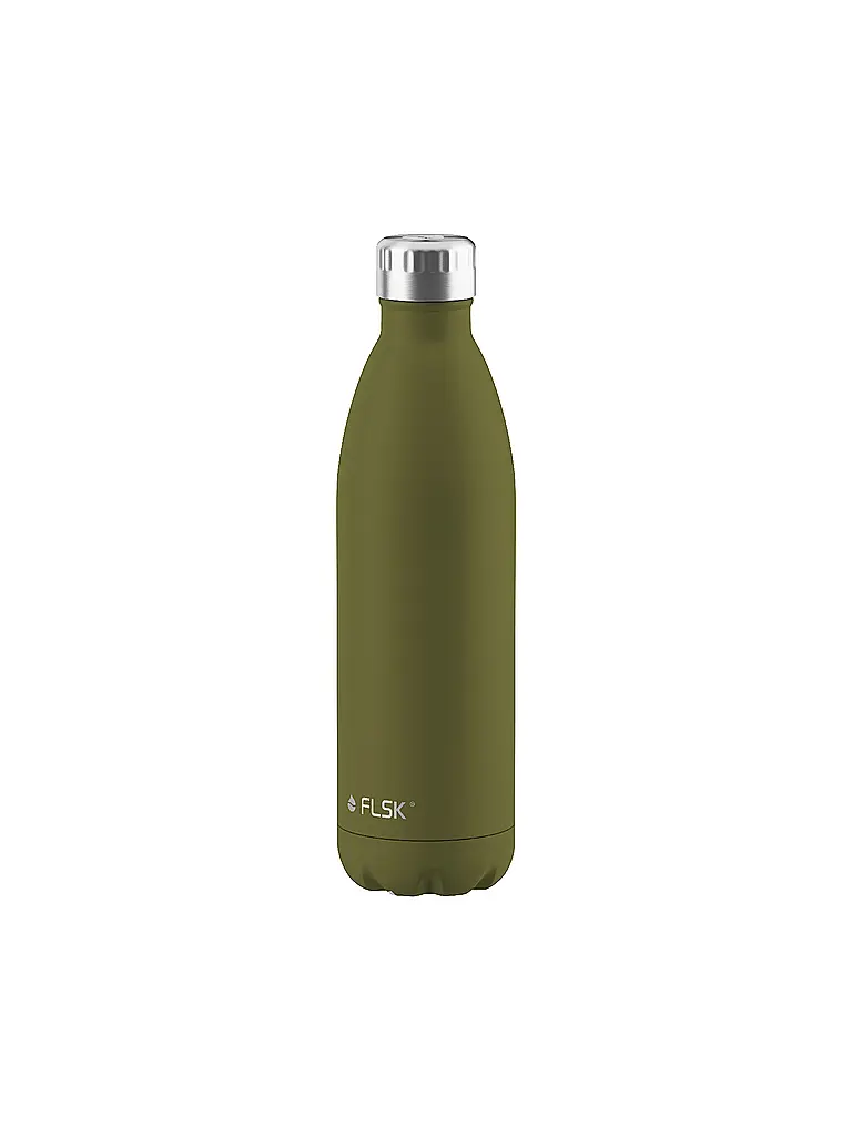 FLSK | Isolierflasche - Thermosflasche 0,75l Olive | olive