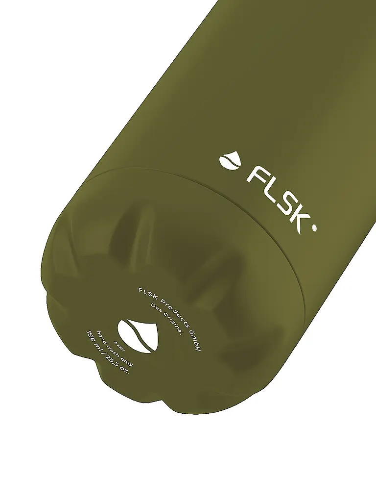 FLSK | Isolierflasche - Thermosflasche 0,75l Olive | olive