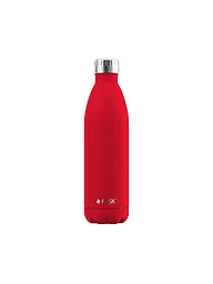 FLSK | Isolierflasche - Thermosflasche 0,75l Black | rot