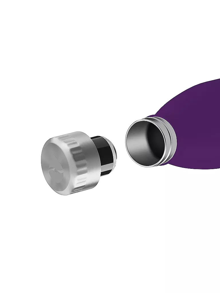 FLSK | Isolierflasche - Thermosflasche 1l  Nordic Plum | weiss