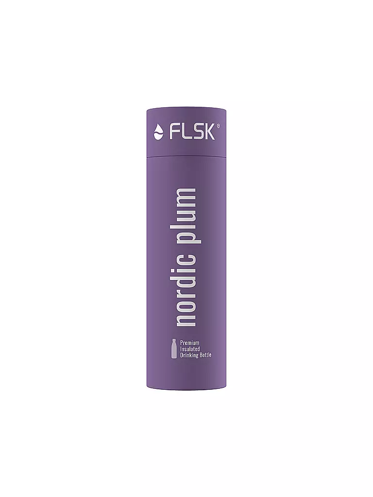 FLSK | Isolierflasche - Thermosflasche 1l  Nordic Plum | weiss