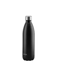 FLSK | Isolierflasche - Thermosflasche 1l Stainless | schwarz