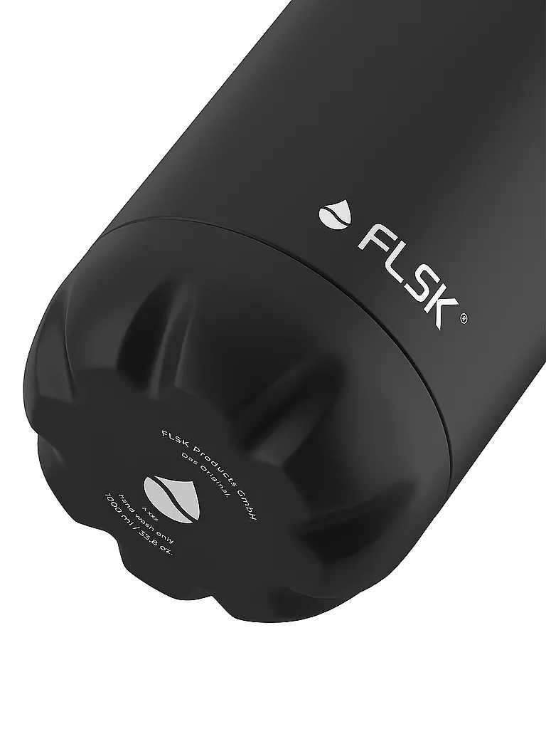 FLSK | Isolierflasche - Thermosflasche 1l Black | lila