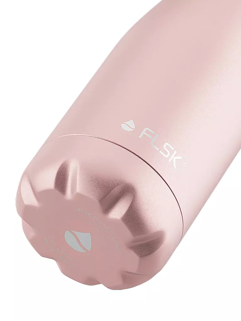 FLSK | Trinkflasche Rosegold 350 ml | rosa