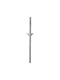 FLSK | Trinkhalm mit Reinigungsbürste 2er Pkg. Edelstahl | Silber