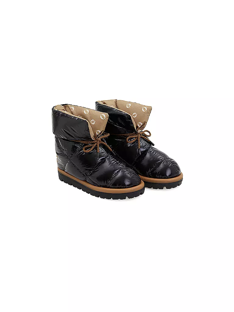 FLUFIE | Snowboots SHINY | schwarz