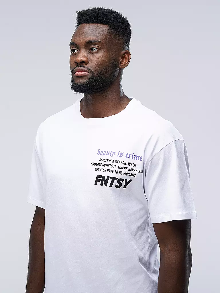 FNTSY | T-Shirt BEAUTY | weiss