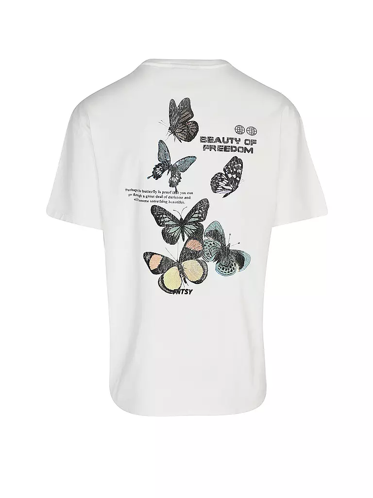 FNTSY | T-Shirt BUTTERFLY | beige