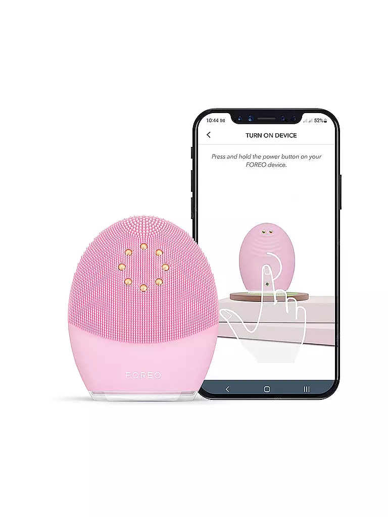 FOREO | LUNA™ 3 plus normal skin - Thermo-Gesichtsreinigungsgerät mit Mikrostrom für normale Haut | pink