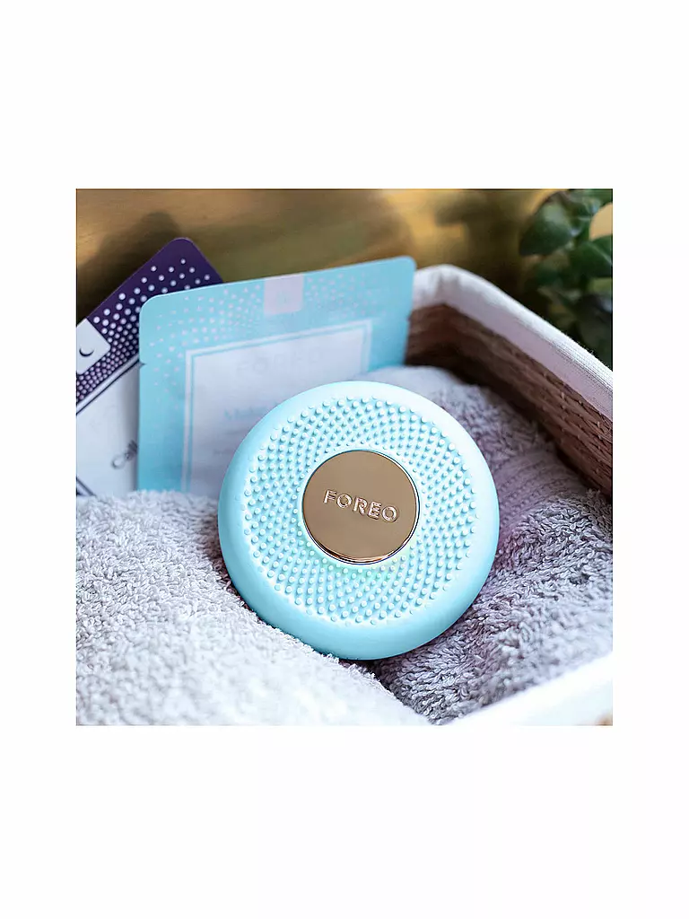 FOREO | UFO™ mini Mint - Maskengerät mit Wärme- und LED-Lichttherapie | türkis