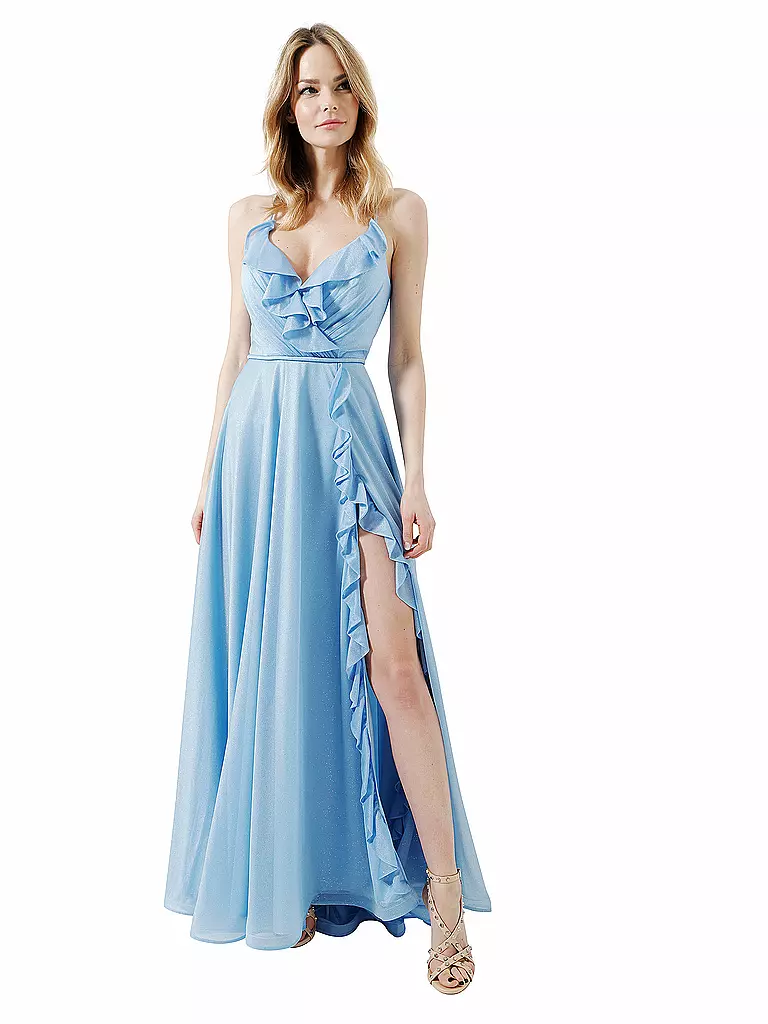 FOREVER UNIQUE | Abendkleid "Chiara" | blau