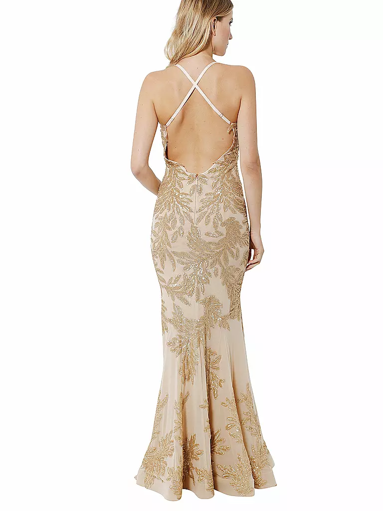 FOREVER UNIQUE | Abendkleid "Iowa" | gold