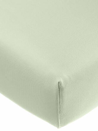 FORMESSE | Jersey-Spannleintuch "Bella Donna"  90/190 cm - 100/220cm (Pastellgrün)