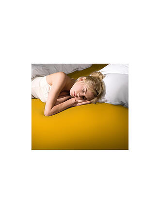 FORMESSE | Jersey-Spannleintuch BELLA DONNA  90/190 cm - 100/220cm Curry