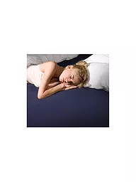 FORMESSE | Jersey-Spannleintuch "Bella Donna" 140/200 cm - 160/220 cm Altrose | dunkelblau