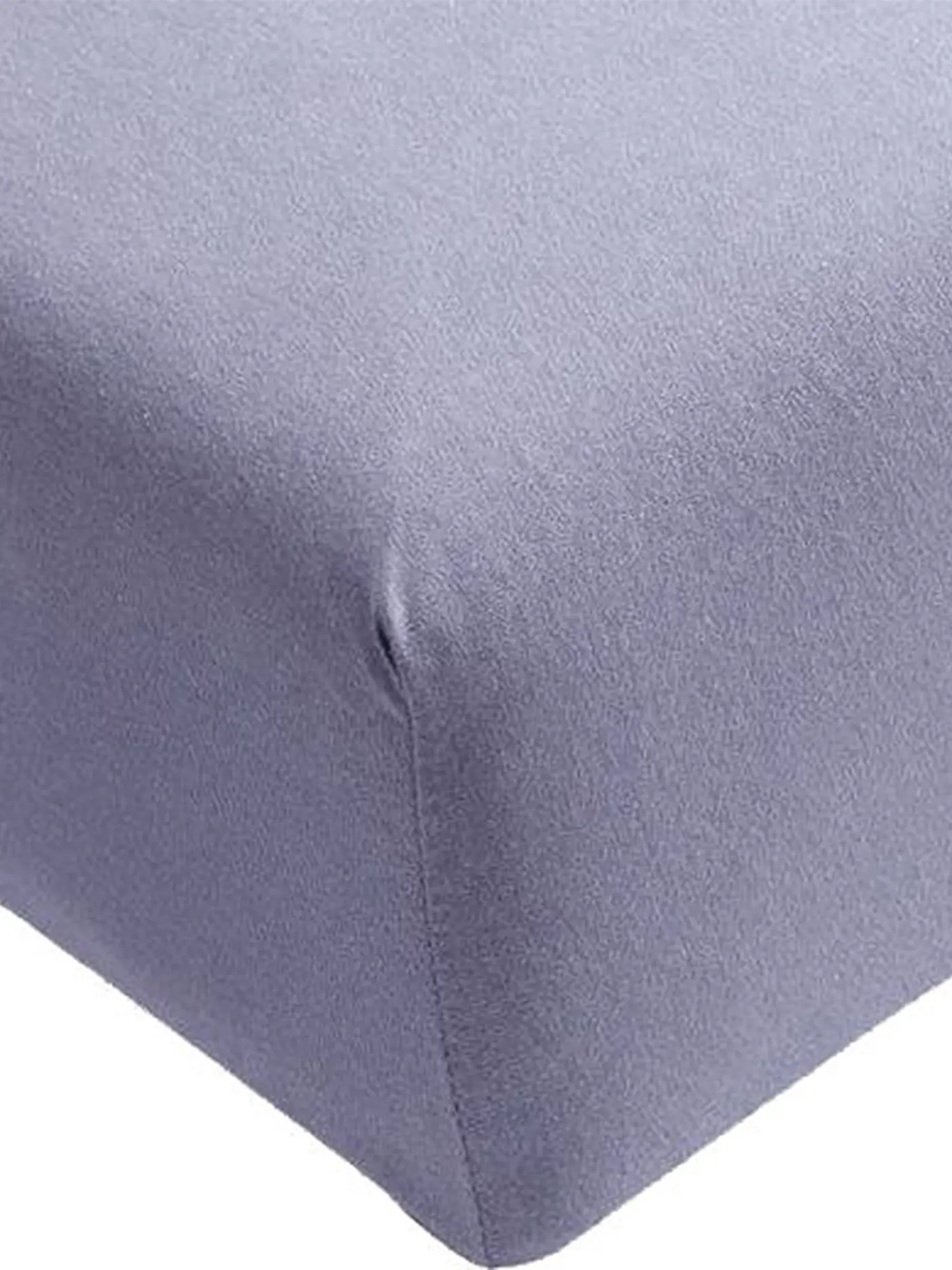 FORMESSE | Jersey-Spannleintuch "Bella Donna" 180/200 cm - 200/220 cm (Trüffel) | blau