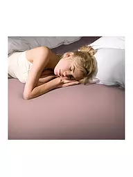 FORMESSE | Jersey-Spannleintuch BELLA DONNA  120/200 cm - 130/220 cm Anthrazit | rosa
