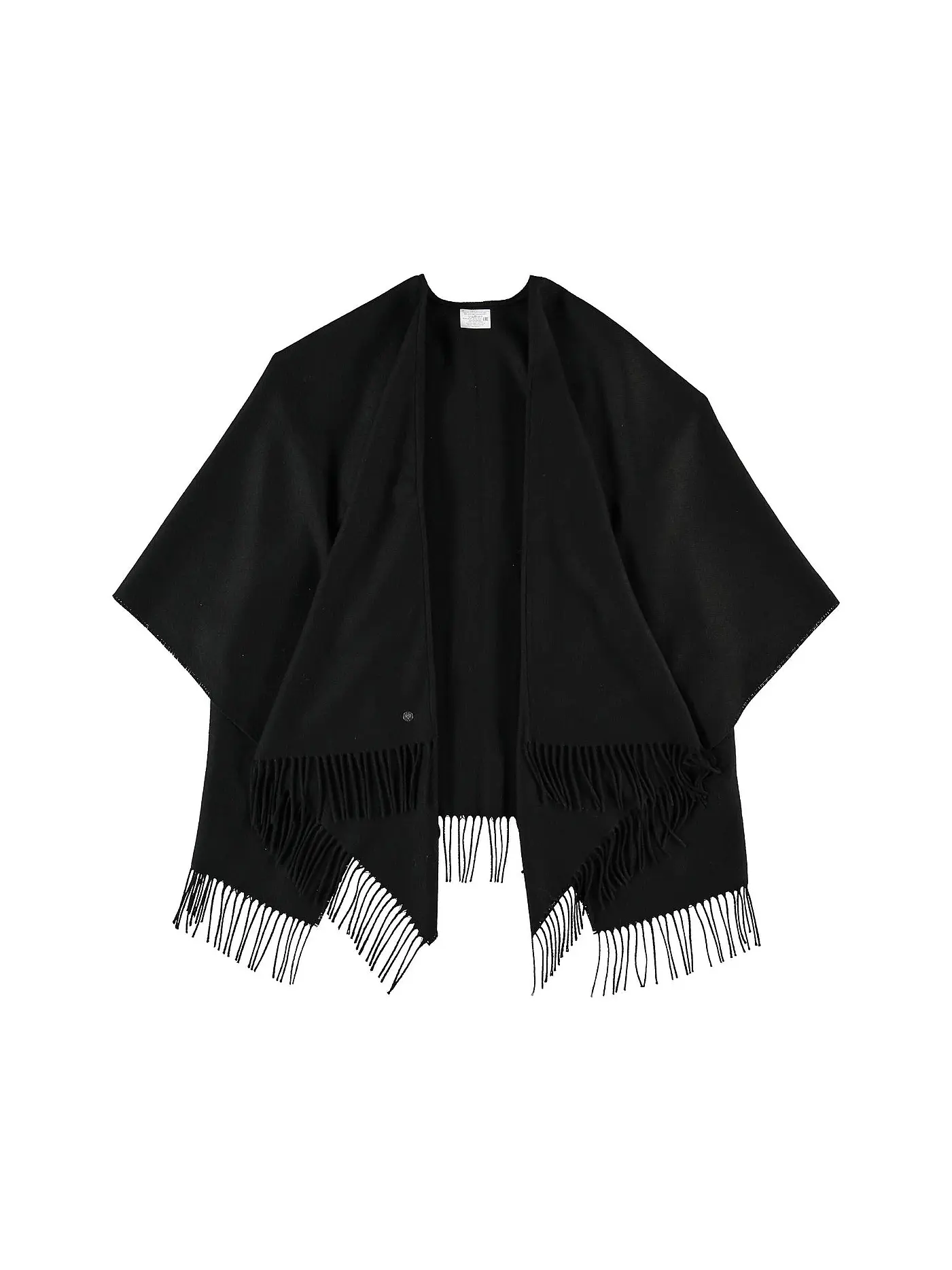 FRAAS | Poncho - Cape RUANA | schwarz