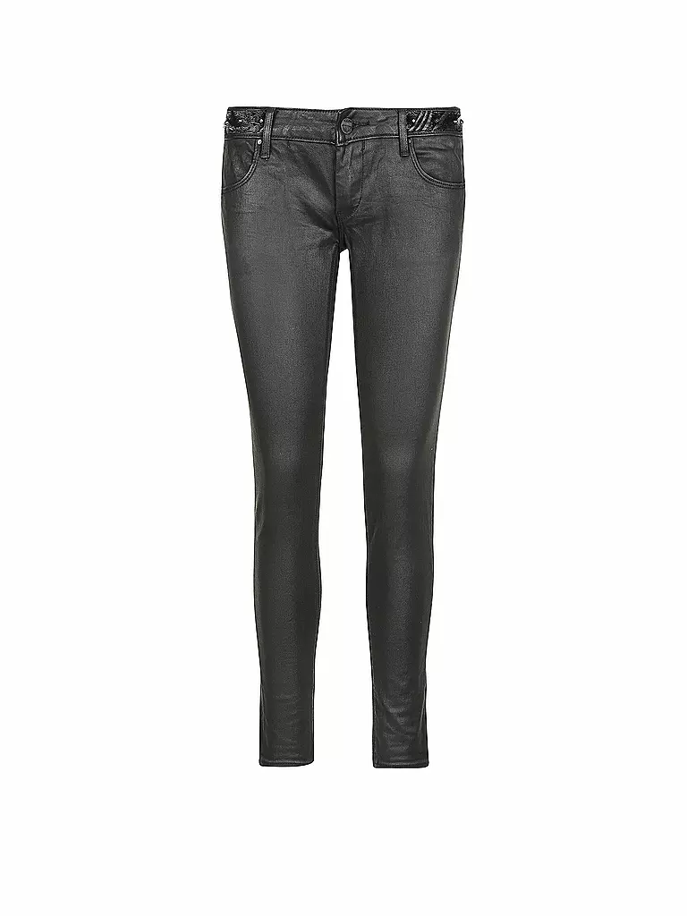 FRACOMINA | Jeans Slim-Fit "Beyonce" | schwarz