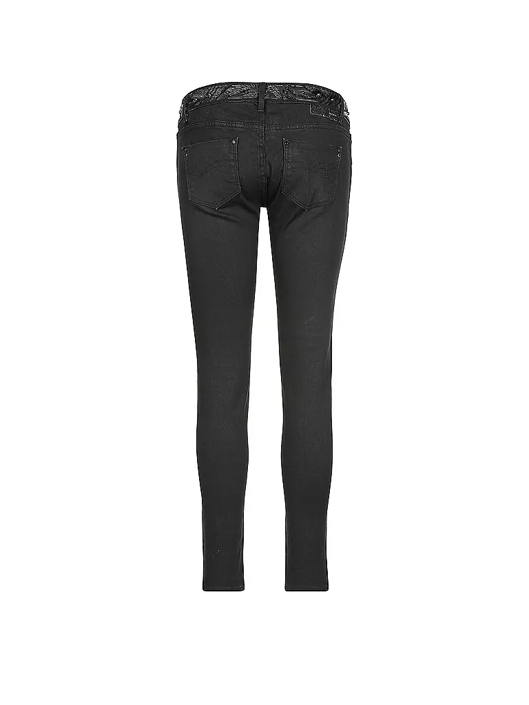 FRACOMINA | Jeans Slim-Fit "Beyonce" | schwarz