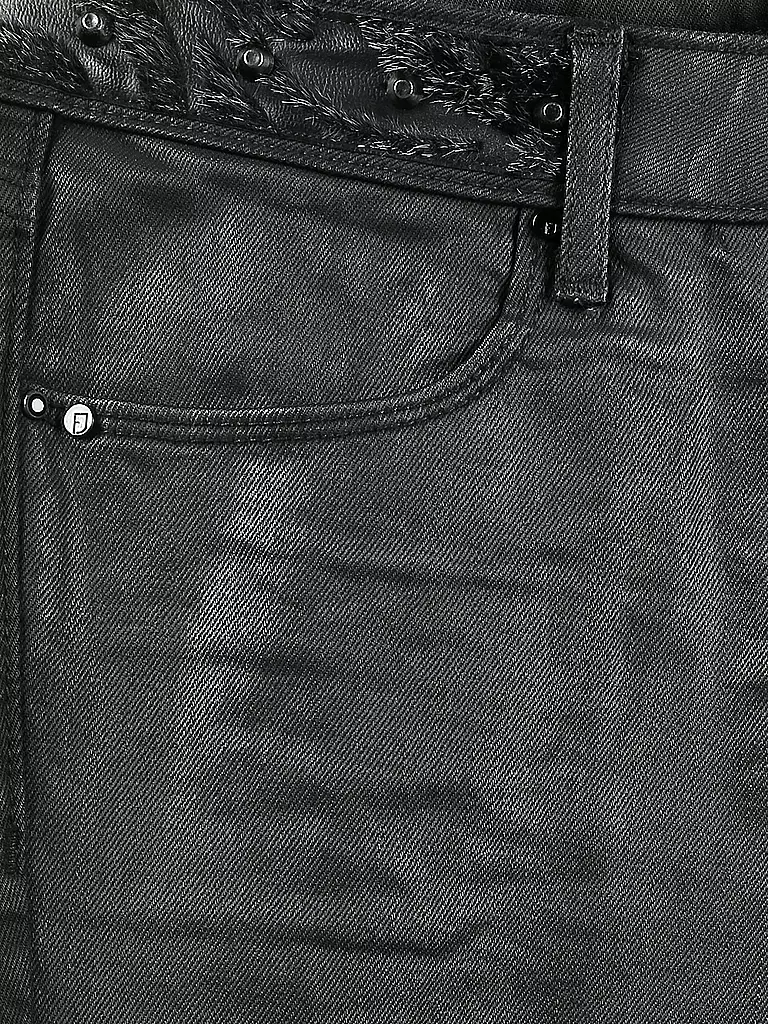 FRACOMINA | Jeans Slim-Fit "Beyonce" | schwarz