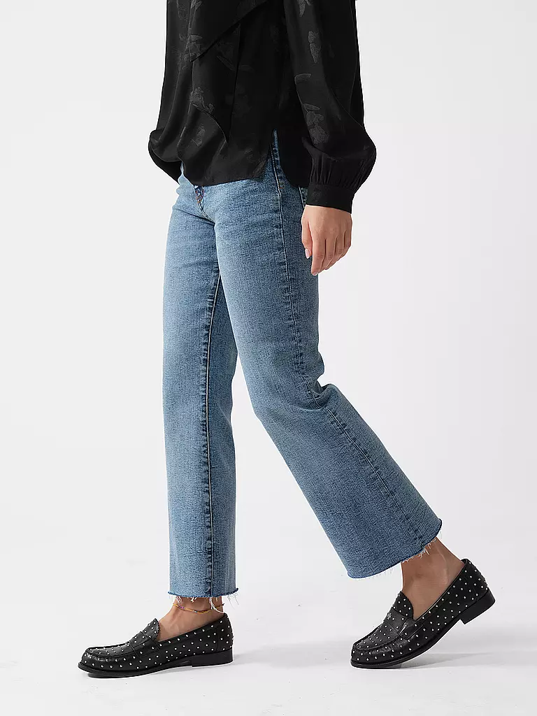 FRAME | Jeans Bootcut Fit 7/8 | blau