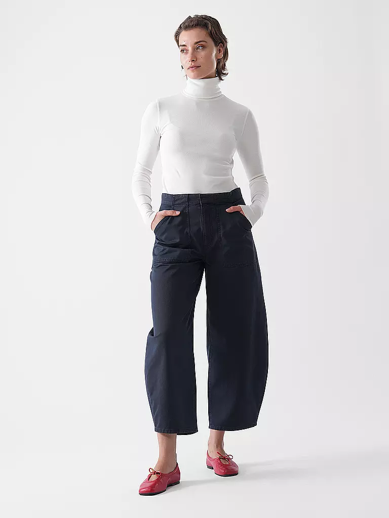FRAME | Jeans Flared Fit THE BARREL | dunkelblau
