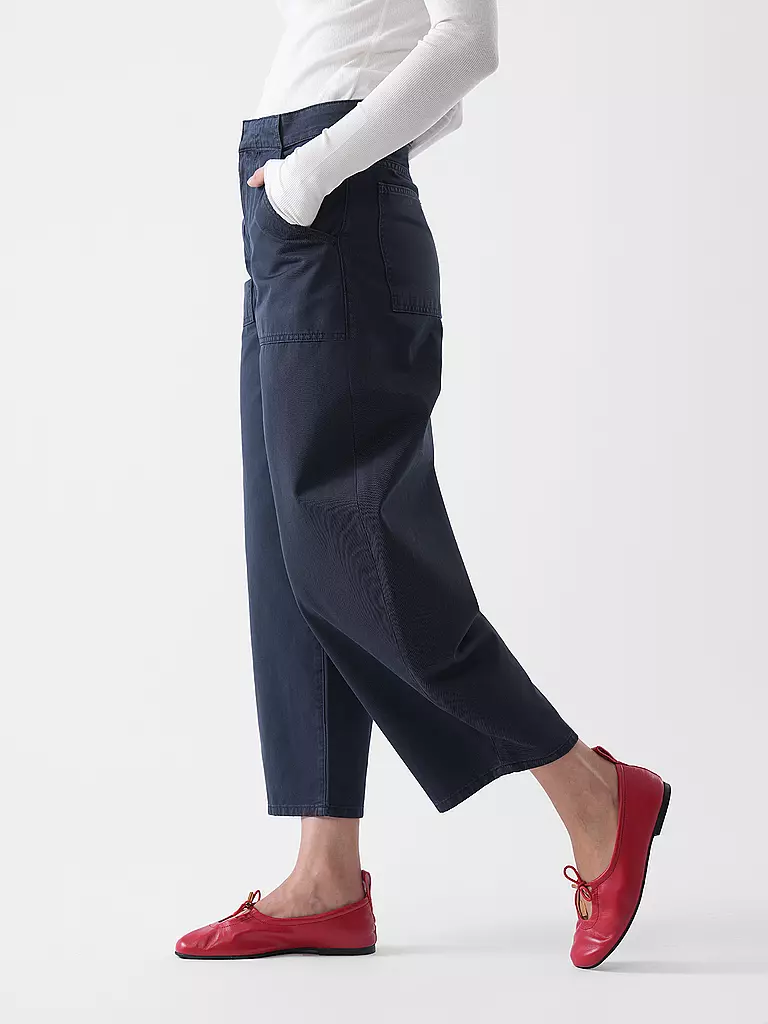 FRAME | Jeans Flared Fit THE BARREL | dunkelblau