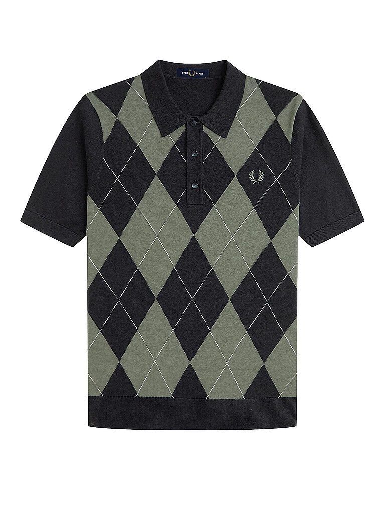 FRED PERRY Poloshirt schwarz | S