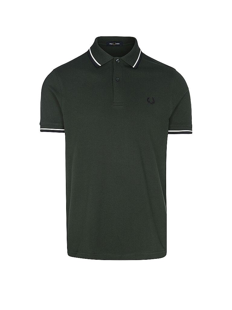 FRED PERRY Poloshirt dunkelgrün | L