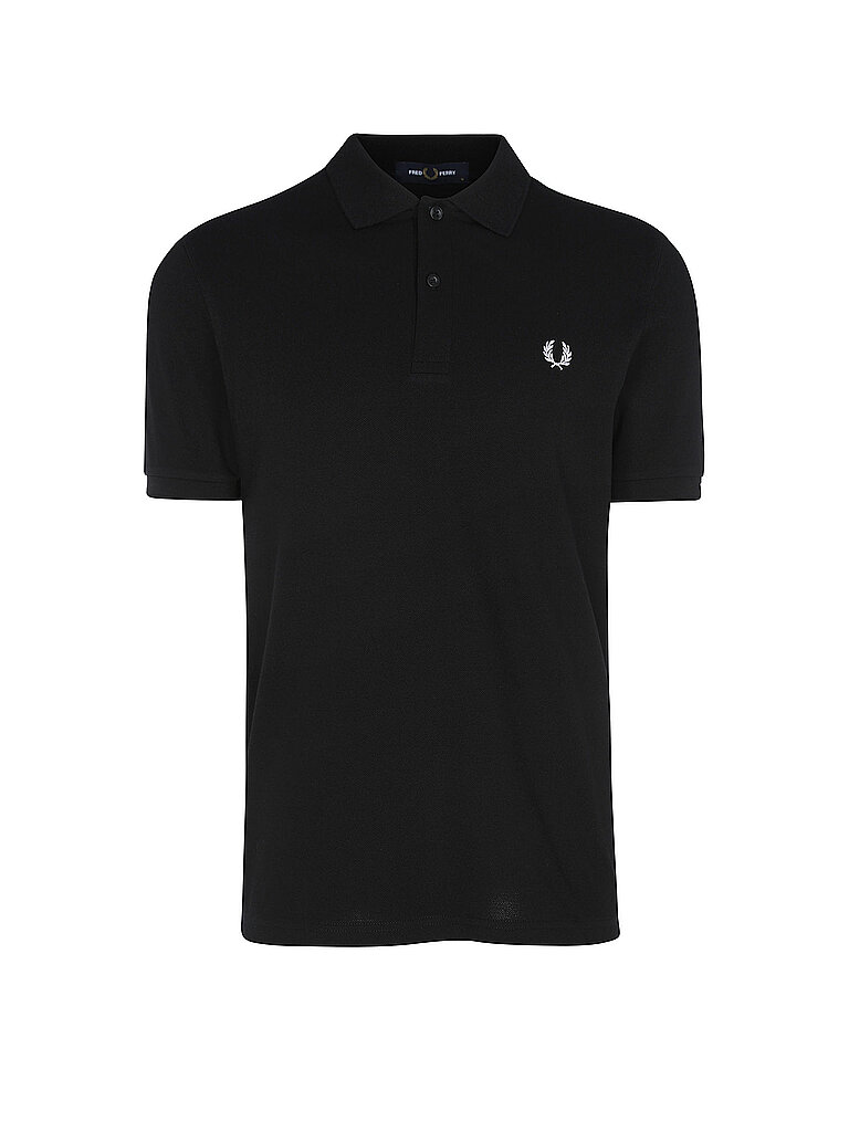 FRED PERRY Poloshirt Slim Fit schwarz | XXL