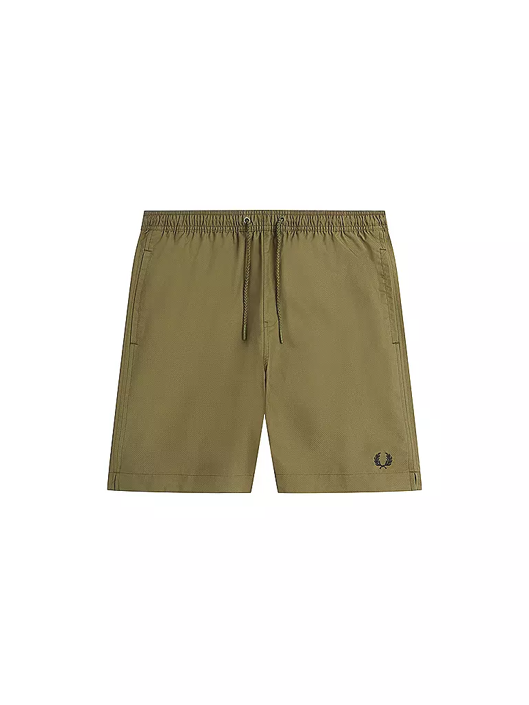 FRED PERRY | Badeshorts | olive