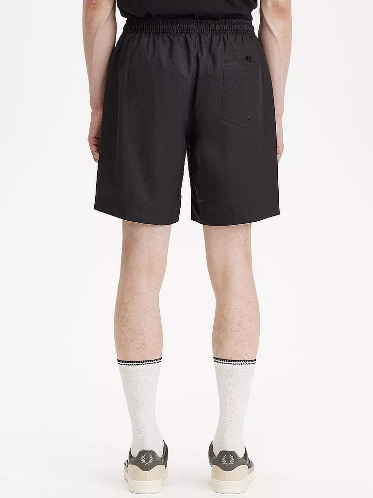 FRED PERRY | Badeshorts | schwarz