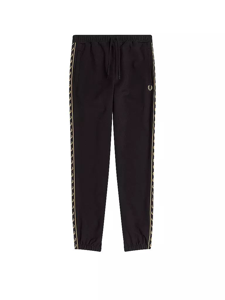 FRED PERRY | Hose Jogging - Fit Gold Kapsel  | schwarz