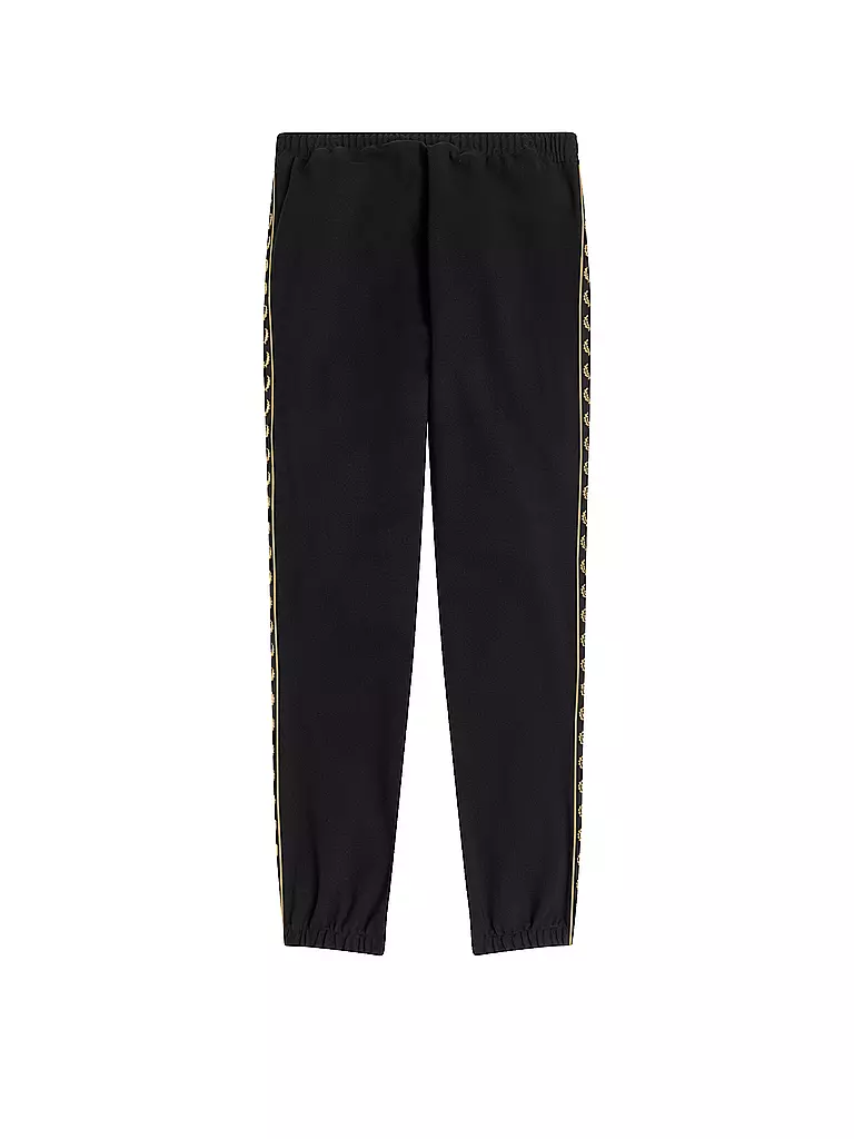 FRED PERRY | Hose Jogging - Fit Gold Kapsel  | schwarz