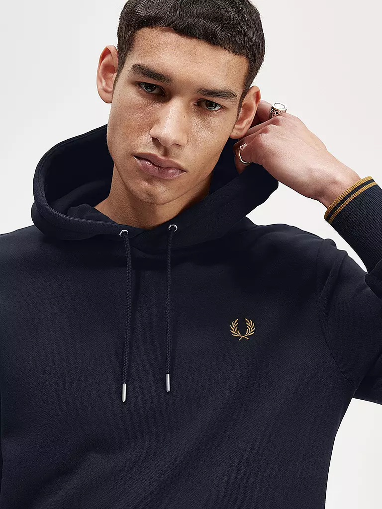 FRED PERRY | Kapuzenpullover - Hoodie | creme