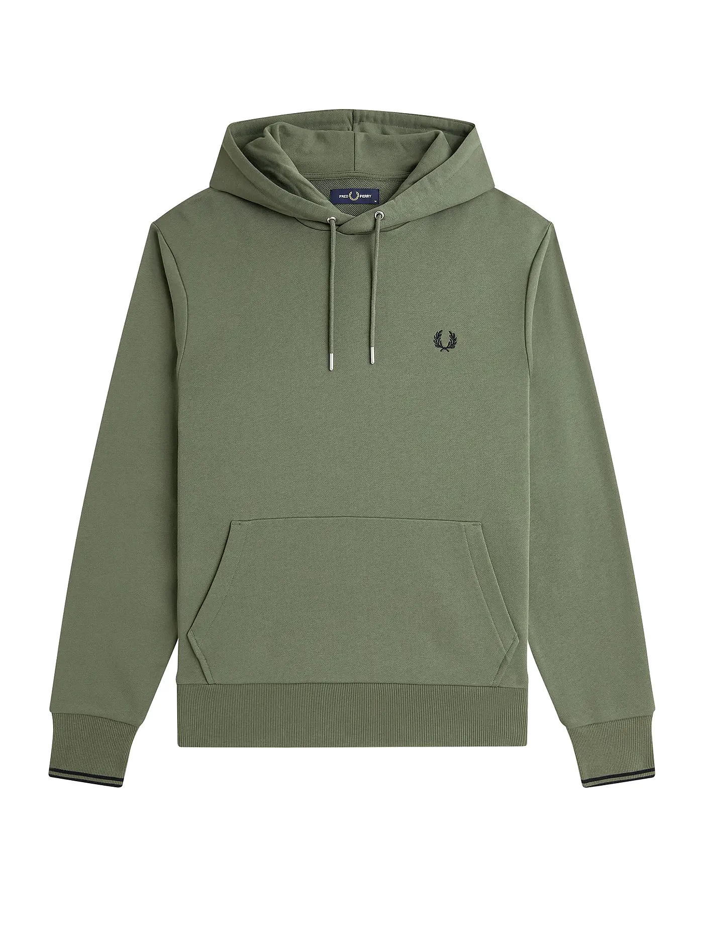 FRED PERRY | Kapuzensweater - Hoodie  | olive