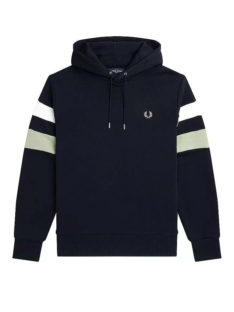 FRED PERRY | Kapuzensweater - Hoodie | blau