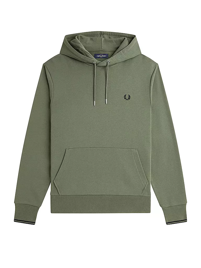 FRED PERRY | Kapuzensweater - Hoodie | olive