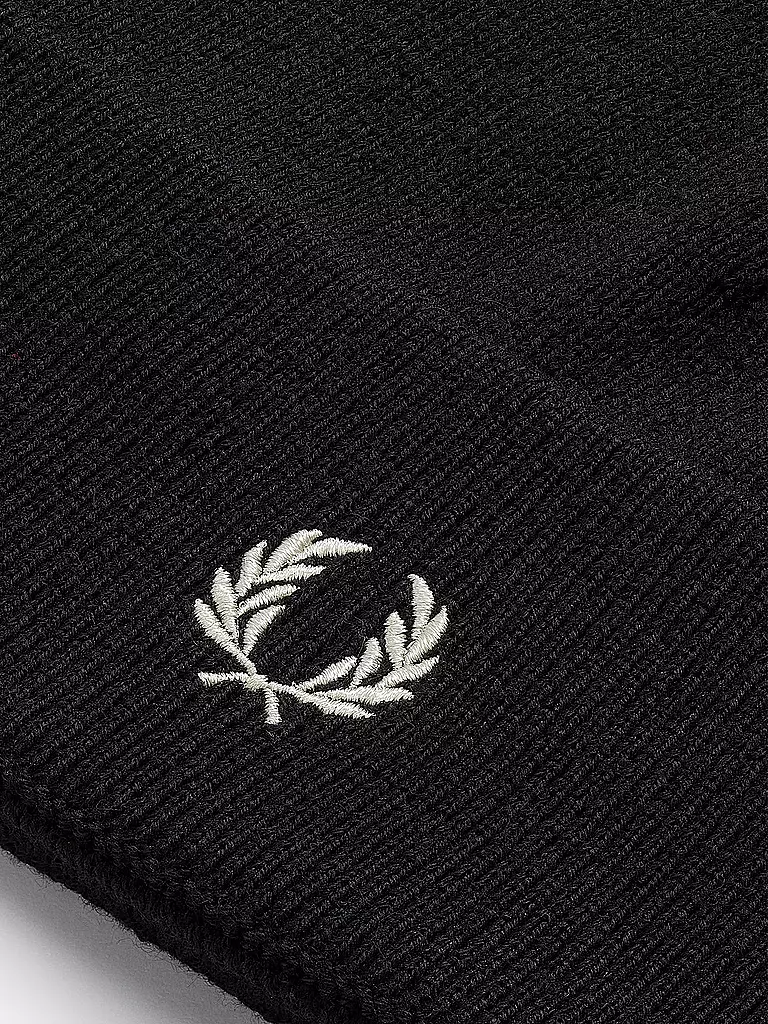 FRED PERRY | Mütze - Beanie | schwarz